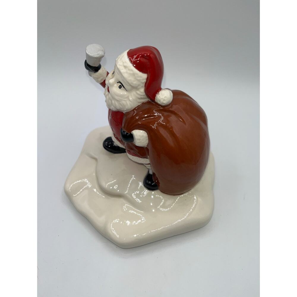 Vintage Japan Replacement Santa Claus Cookie Jar (LID ONLY) Replacement Top - Picture 10 of 16